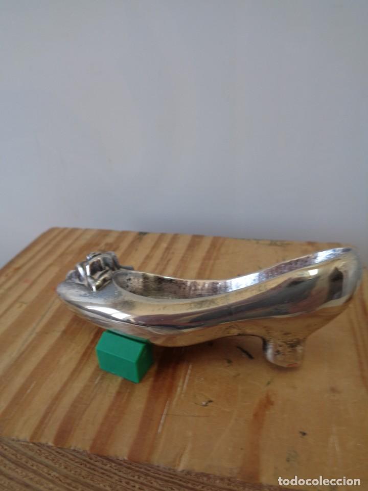 Antig&uuml;edades: &iexcl;&iexcl; ZAPATILLA, DE PLATA. !! - Foto 8
