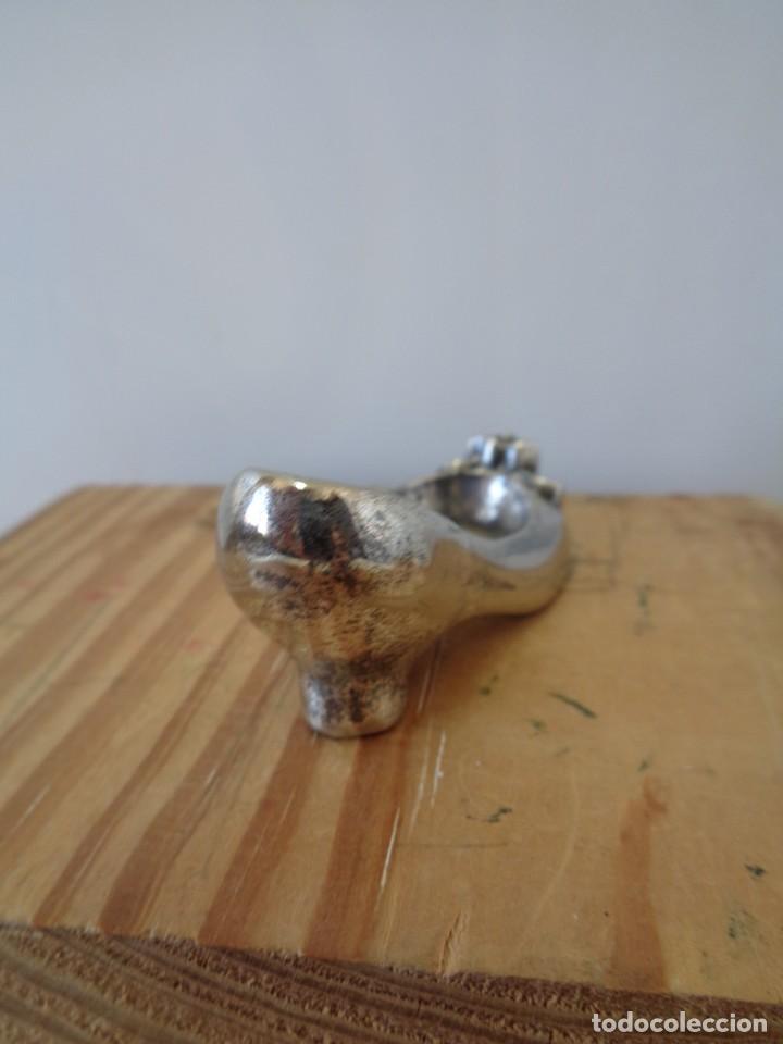 Antig&uuml;edades: &iexcl;&iexcl; ZAPATILLA, DE PLATA. !! - Foto 9