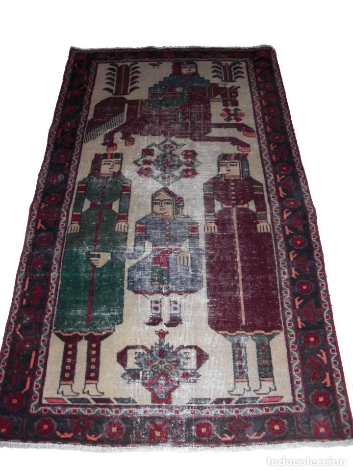 Antig&uuml;edades: Alfombra persa (A020-014) - Foto 1