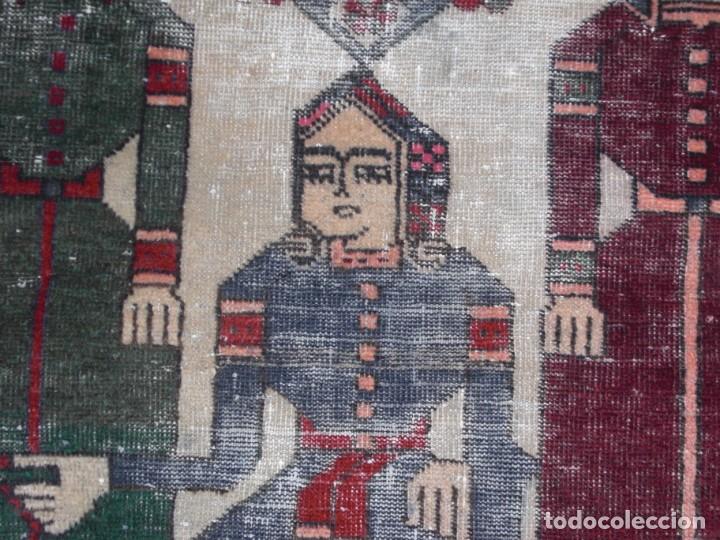 Antig&uuml;edades: Alfombra persa (A020-014) - Foto 2