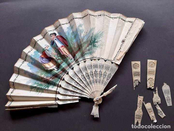 Antig&uuml;edades: Abanico para restaurar - Foto 1