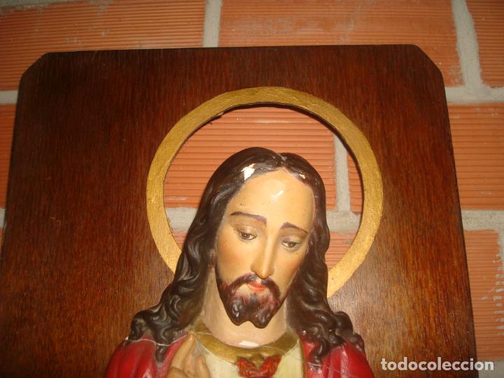 Antig&uuml;edades: plafon corazon de jesus - Foto 2