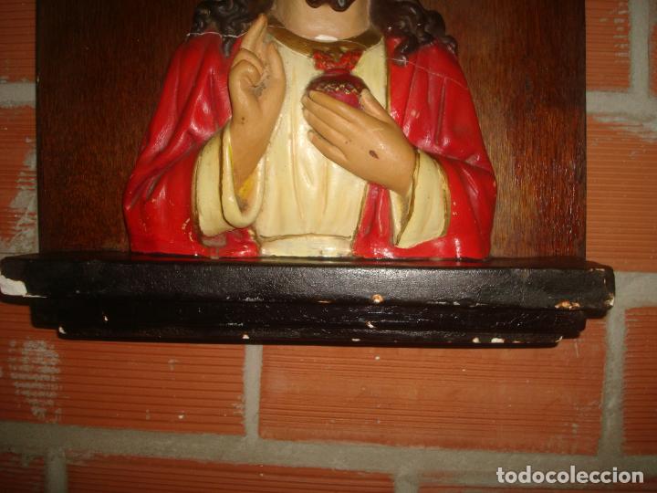 Antig&uuml;edades: plafon corazon de jesus - Foto 3