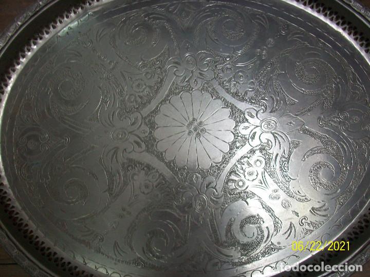 Antig&uuml;edades: ANTIGUA BANDEJA ARABE - Foto 2