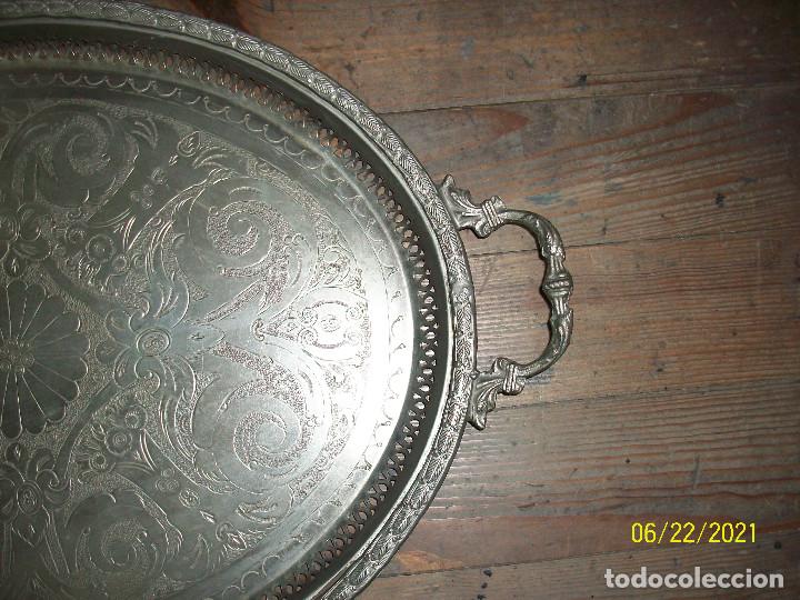 Antig&uuml;edades: ANTIGUA BANDEJA ARABE - Foto 4