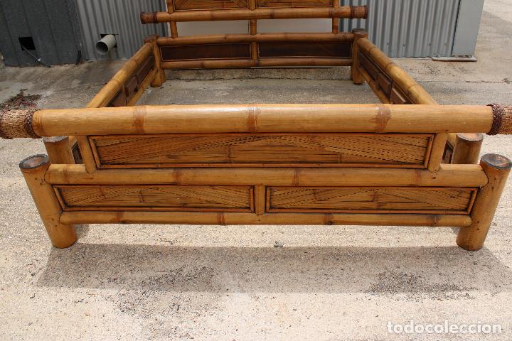 Antig&uuml;edades: cama de bamb&uacute; - Foto 6