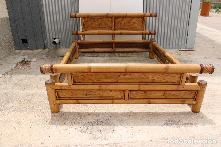 Antig&uuml;edades: cama de bamb&uacute; - Foto 7