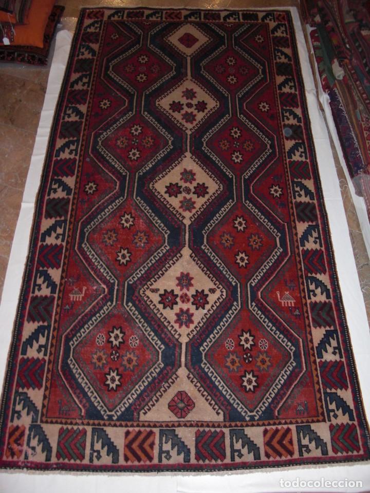 Antig&uuml;edades: Alfombra persa (A029-044) - Foto 1