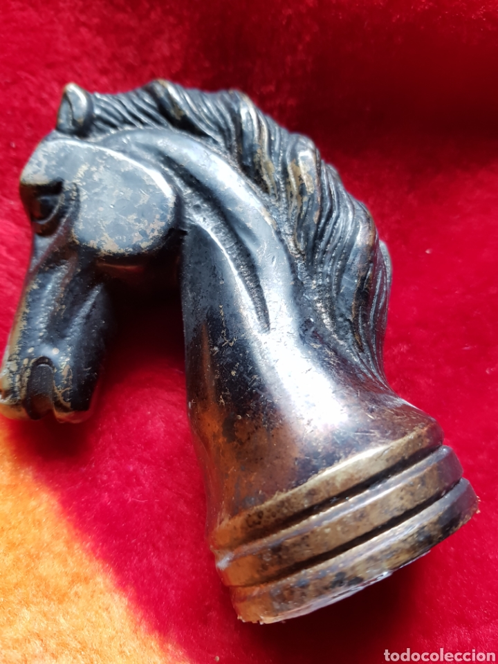 Antiquit&auml;ten: ANTIGUA CABEZA DE CABALLO DE BRONCE