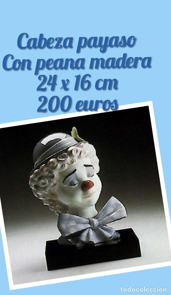 Antig&uuml;edades: Pieza LLadro Cabeza payaso - Foto 1
