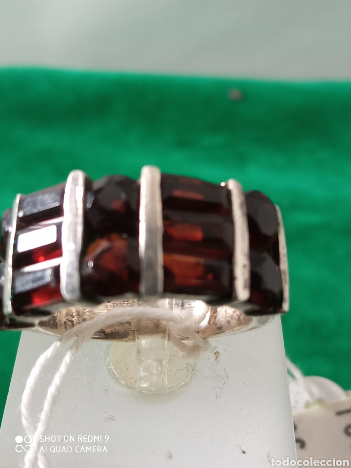 Antig&uuml;edades: sortija plata y piedras + - Foto 4