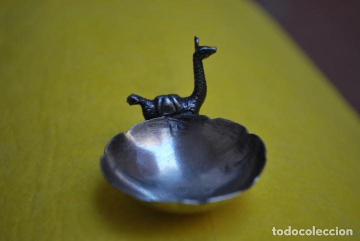 Antig&uuml;edades: Antiguo cenicero DE PLATA 925 - Foto 2