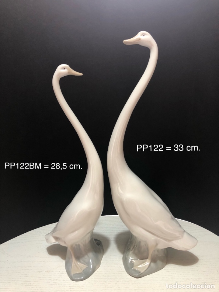Antig&uuml;edades: REF: PP122BM &ldquo;CISNE CUELLO ESTIRADO MATE&rdquo; (Primera &Eacute;poca) LLADR&Oacute; - Foto 1