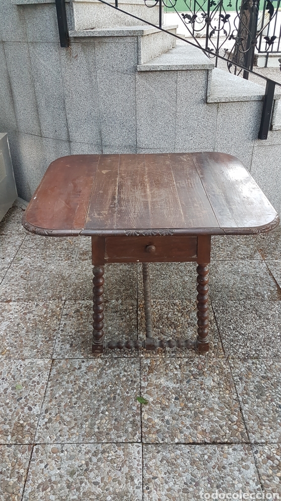 Antig&uuml;edades: MESA DE ALAS ANTIGUA - Foto 2