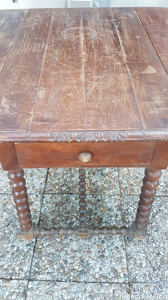 Antig&uuml;edades: MESA DE ALAS ANTIGUA - Foto 3