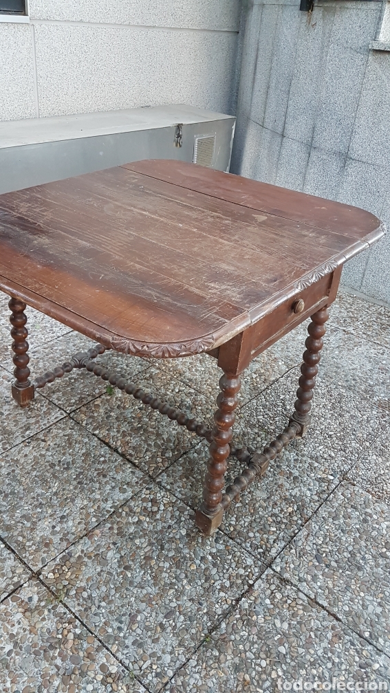 Antig&uuml;edades: MESA DE ALAS ANTIGUA - Foto 5