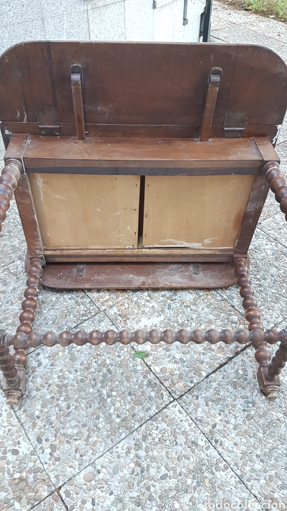 Antig&uuml;edades: MESA DE ALAS ANTIGUA - Foto 9