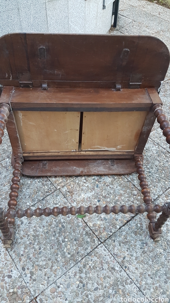 Antig&uuml;edades: MESA DE ALAS ANTIGUA - Foto 10