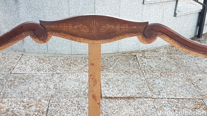 Antig&uuml;edades: CONJUNTO 3 PIEZAS SOFA 2 PLAZAS Y 2 SILLONES - Foto 5