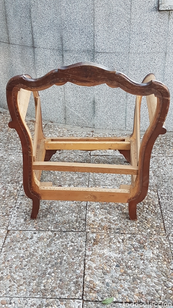 Antig&uuml;edades: CONJUNTO 3 PIEZAS SOFA 2 PLAZAS Y 2 SILLONES - Foto 11