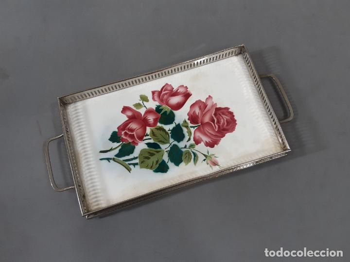 bandeja decorativa; arte decorativo, centro de - Compra venta en  todocoleccion