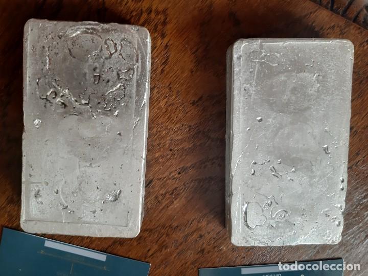 Antig&uuml;edades: 2 Lingotes de plata 999 de 1kg - Foto 3