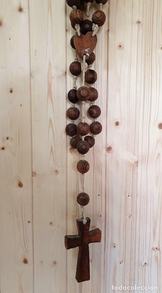 Antig&uuml;edades: ROSARIO DE MADERA GRANDE - Foto 2