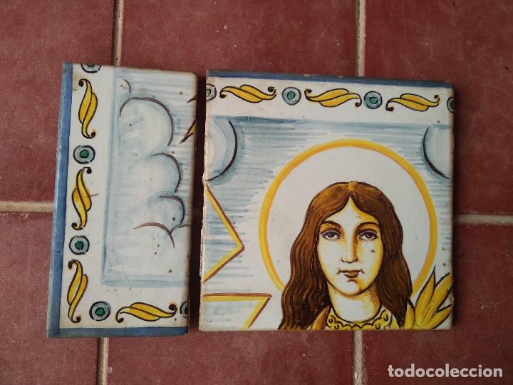 Antig&uuml;edades: Baldosas catalanas virgen - Foto 2