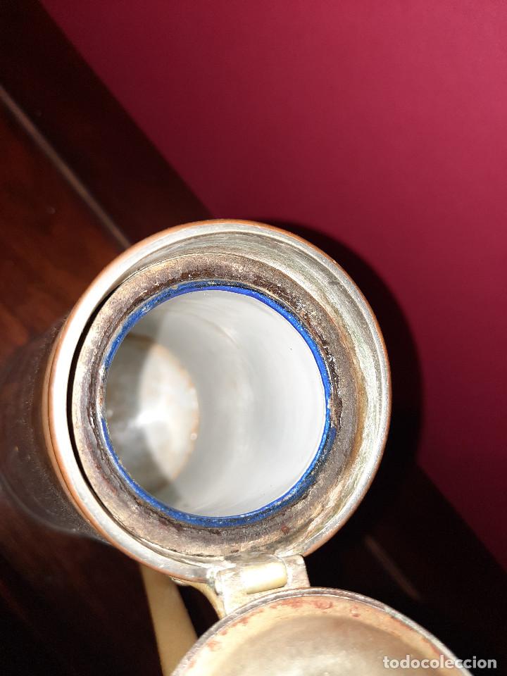 Antig&uuml;edades: Antigua chocolatera de cobre - Foto 7