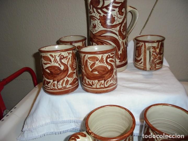 Antig&uuml;edades: JARRA CON SEIS JARRITAS PUNTER 35 - Foto 4