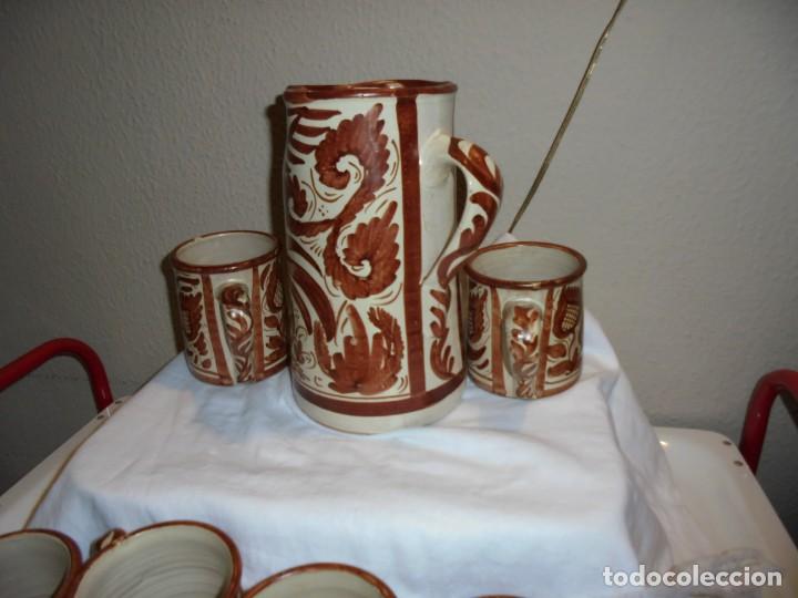 Antig&uuml;edades: JARRA CON SEIS JARRITAS PUNTER 35 - Foto 5