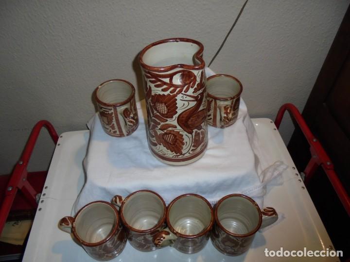 Antig&uuml;edades: JARRA CON SEIS JARRITAS PUNTER 35 - Foto 8