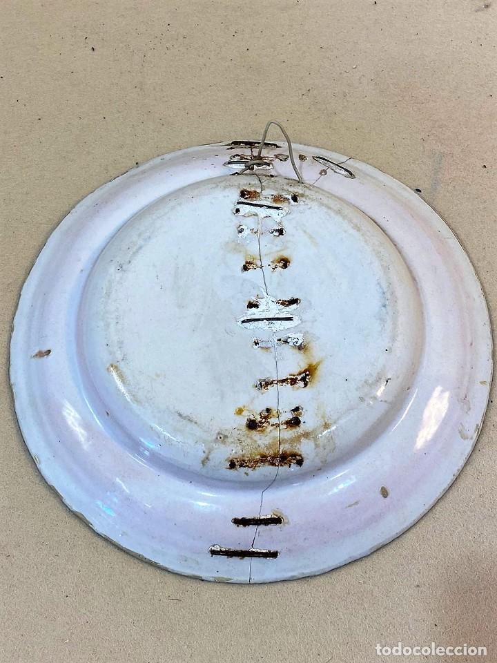 Antig&uuml;edades: ANTIGUO PLATO FUENTE 32 CM - Foto 3