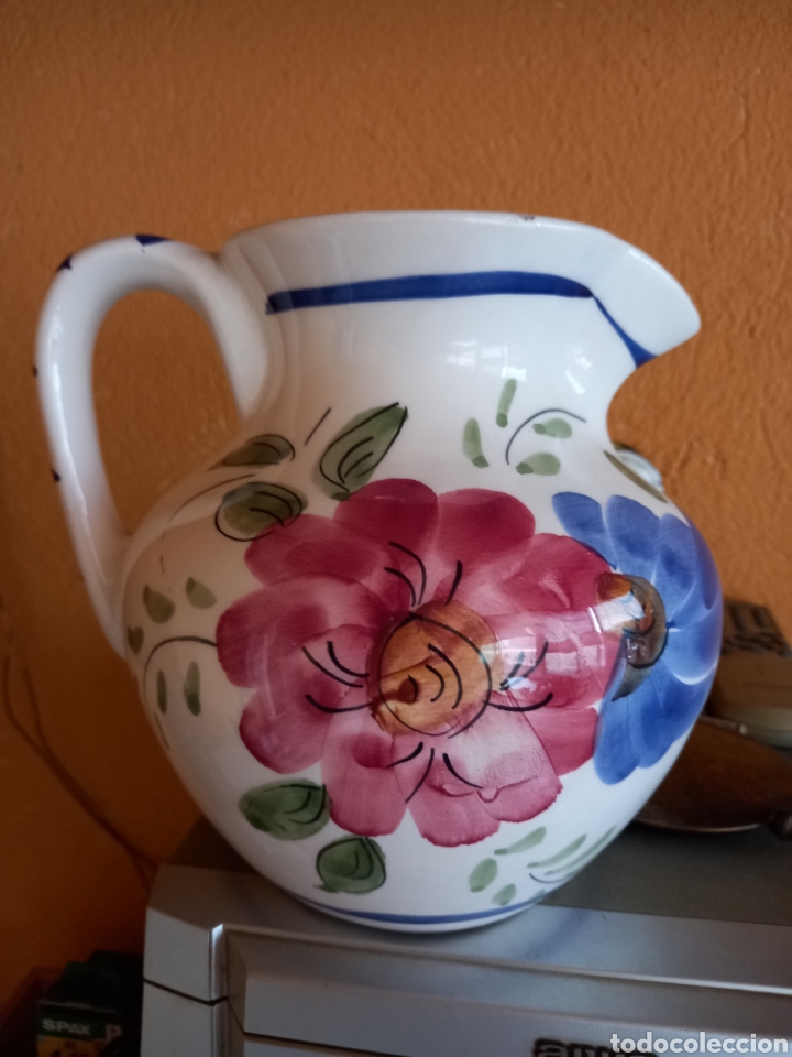 Antig&uuml;edades: JARRA DE VINO DE MANISES SELLADO - Foto 9