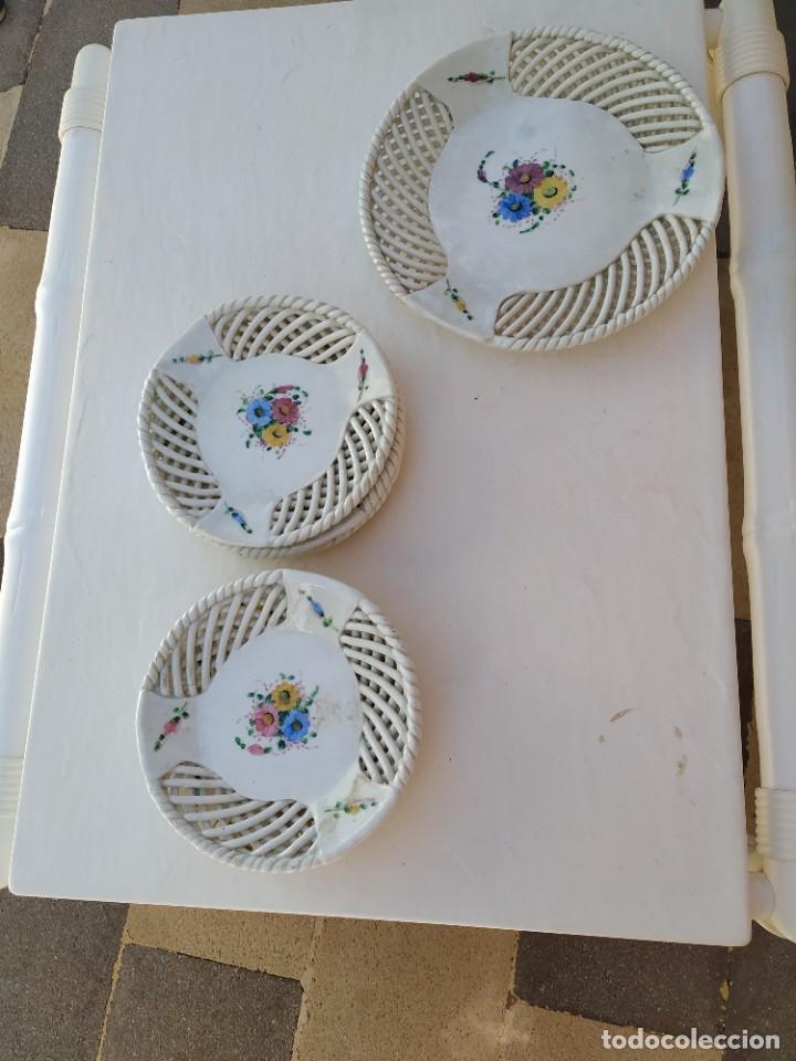 Antig&uuml;edades: Juego postre manises - Foto 2