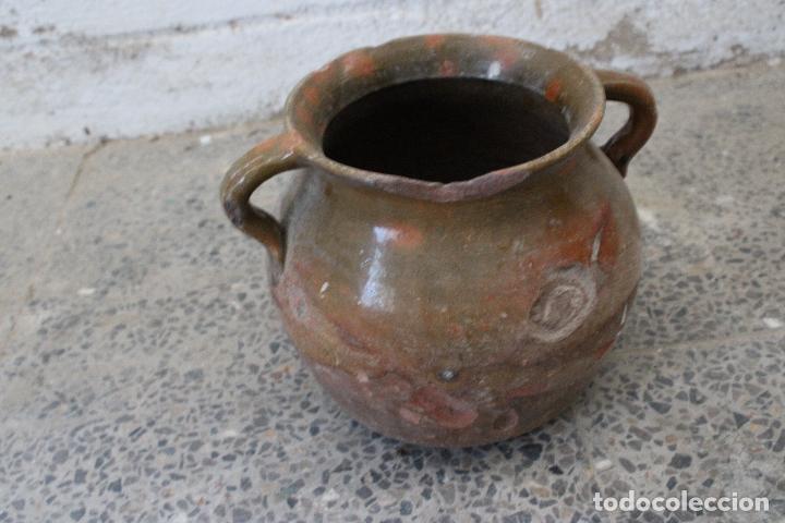 Antig&uuml;edades: olla antigua de ceramica - Foto 4