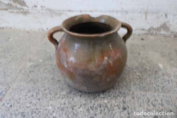 Antig&uuml;edades: olla antigua de ceramica - Foto 1