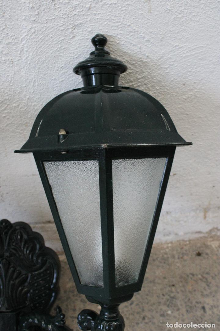 Antig&uuml;edades: aplique farol doble - Foto 5