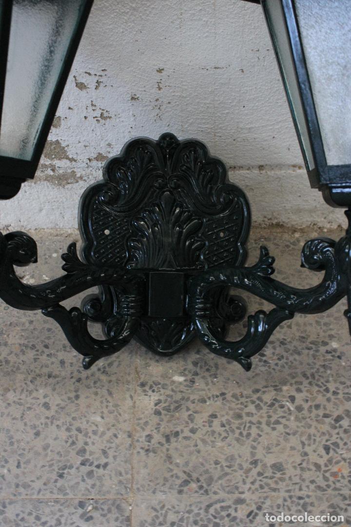 Antig&uuml;edades: aplique farol doble - Foto 6
