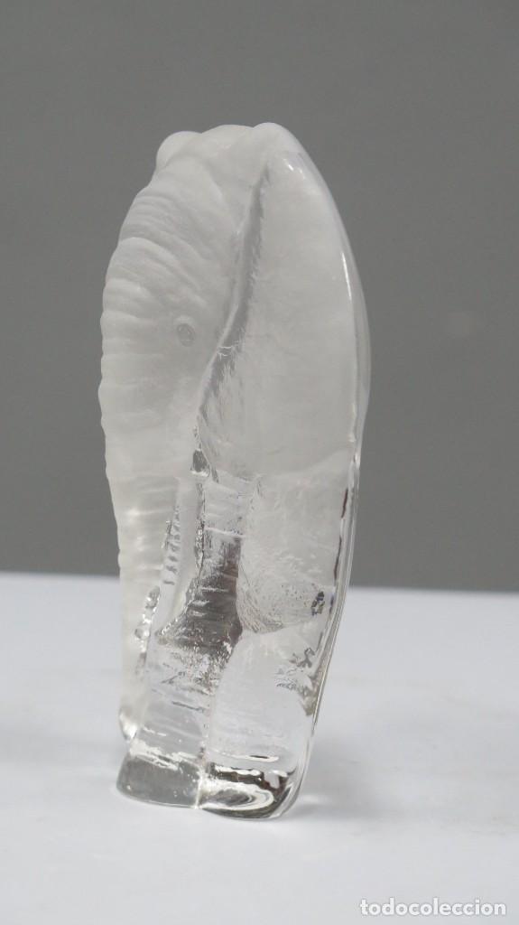 Antig&uuml;edades: ELEFANTE DE CRISTAL. MATS JONASSON - Foto 2