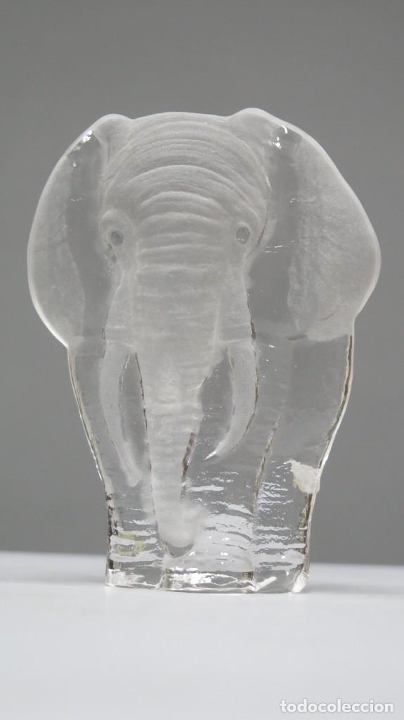 Antig&uuml;edades: ELEFANTE DE CRISTAL. MATS JONASSON - Foto 8