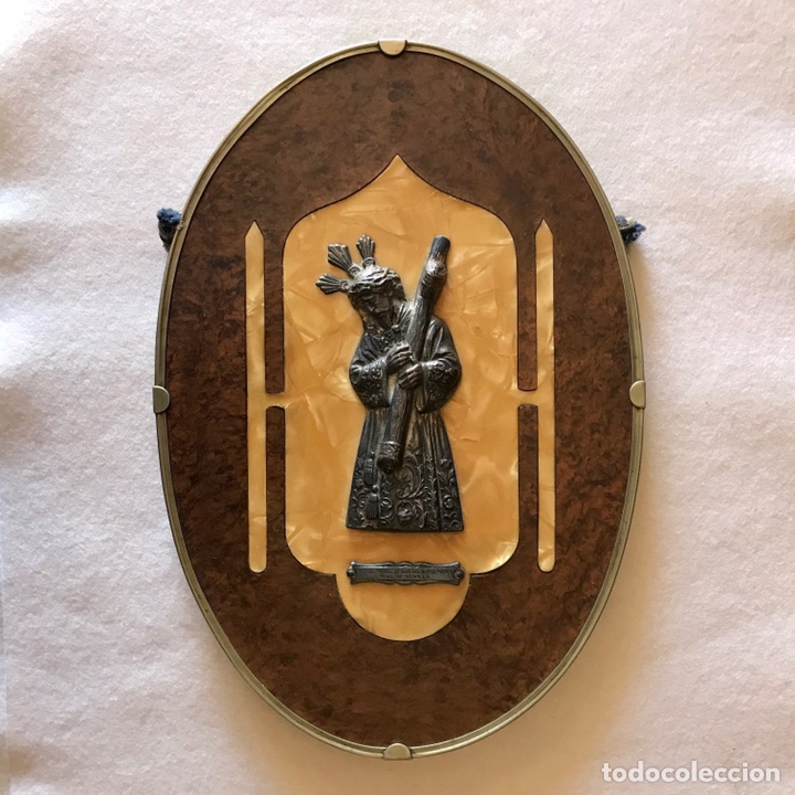Antig&uuml;edades: SEMANA SANTA SEVILLA - ANTIGUO CUADRO DE JES&Uacute;S DEL GRAN PODER - Foto 1