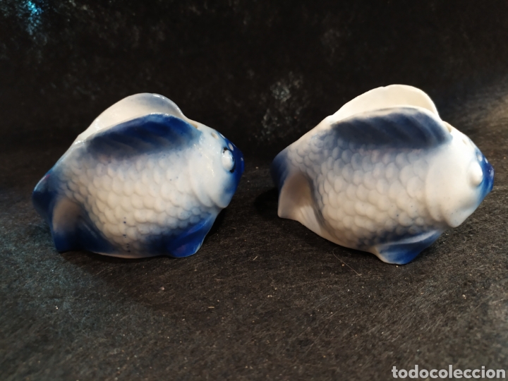 Antig&uuml;edades: Peces de cer&aacute;mica. Recipiente para condimentar. - Foto 2