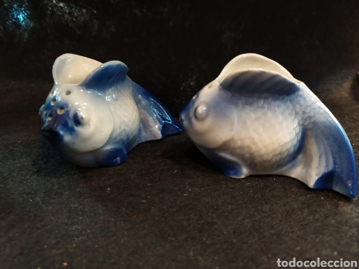 Antig&uuml;edades: Peces de cer&aacute;mica. Recipiente para condimentar. - Foto 3