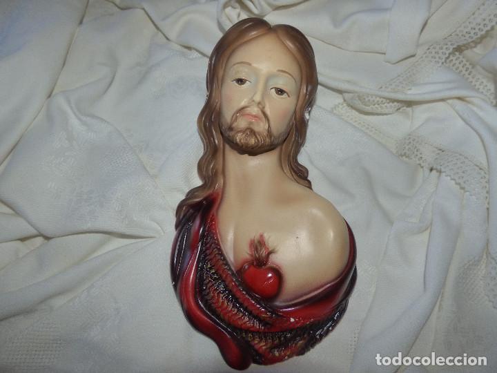 Antig&uuml;edades: Sagrado corazon,de Jesus. - Foto 4