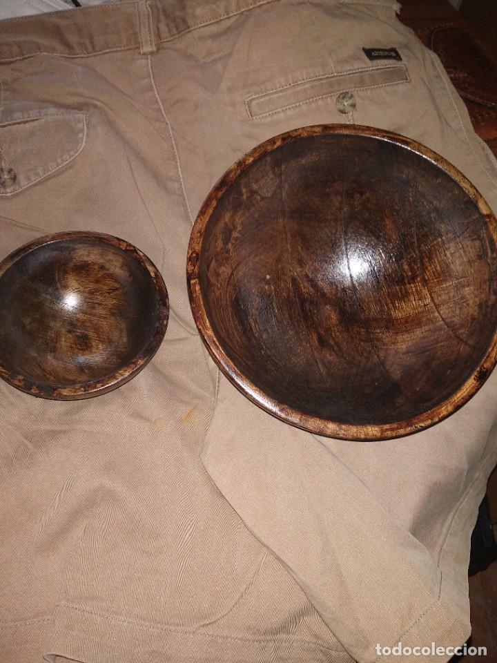 Antig&uuml;edades: cuenco s de madera - Foto 1