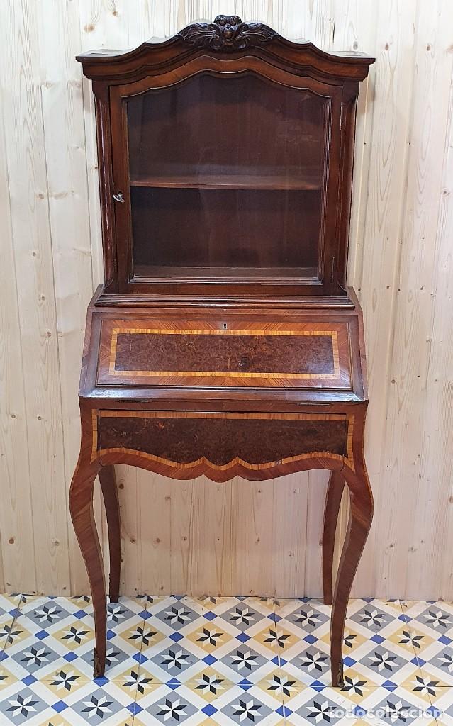 Antig&uuml;edades: VITRINA SECRETER ESTILO LUIS XV- - Foto 4