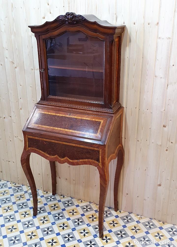 Antig&uuml;edades: VITRINA SECRETER ESTILO LUIS XV- - Foto 6