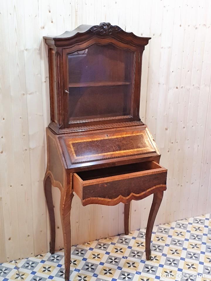 Antig&uuml;edades: VITRINA SECRETER ESTILO LUIS XV- - Foto 7