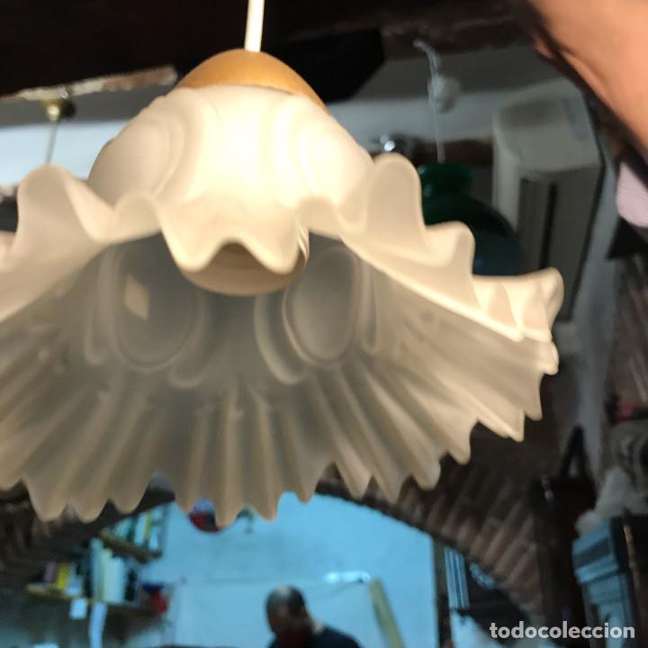 Antig&uuml;edades: Tulipa de cristal vintage - Foto 7